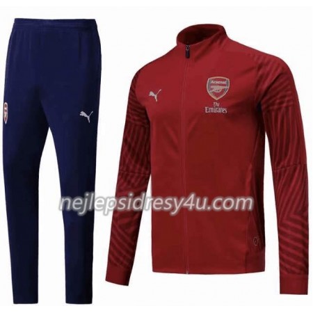 Arsenal Teplákové Soupravy Červená 2018/19